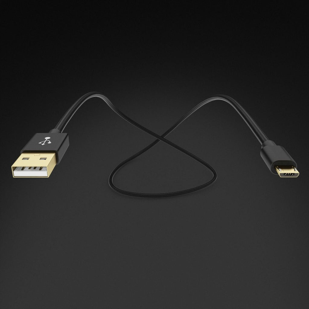 NALIA 1m Micro USB Kabel, Stabiles Sync Handy High Speed Ladekabel Datenkabel