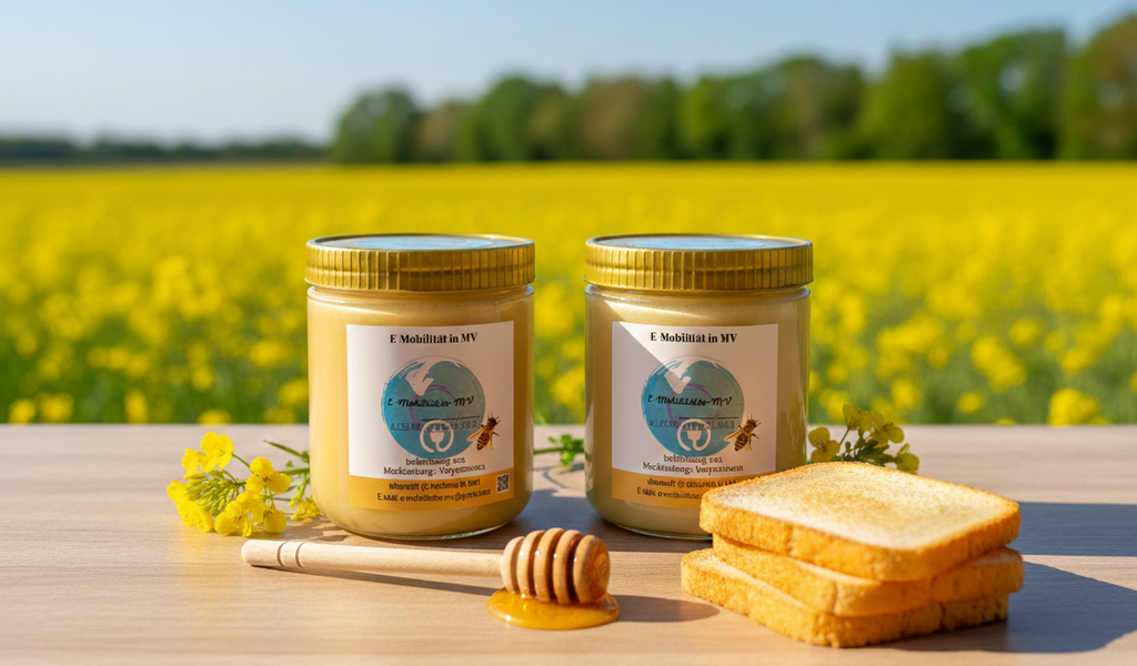 Honig Set 1 x  Rapshonig & 1 x Lindenblütenhonig aus MV Ernte 2025 (Sonderedition)