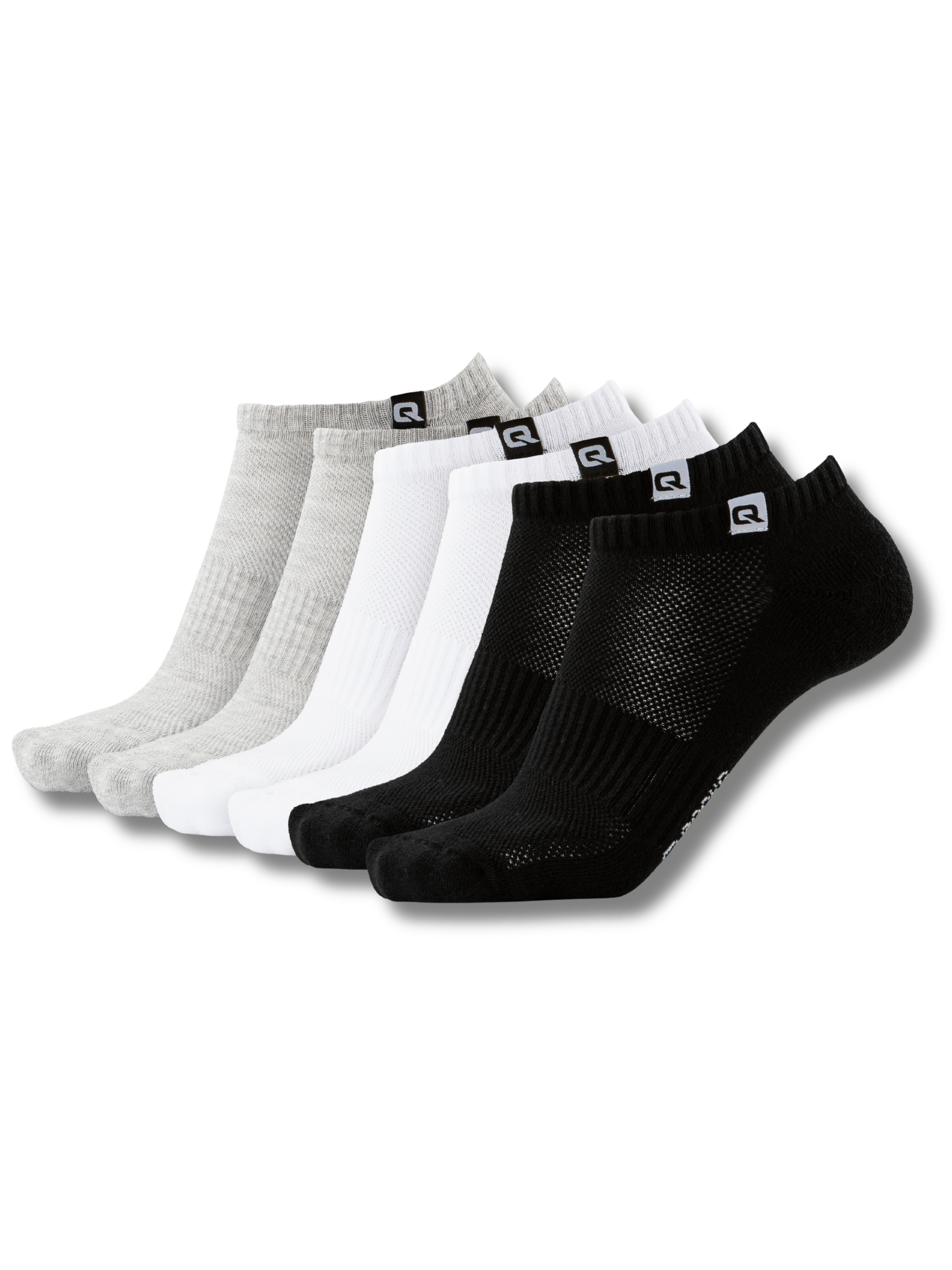 Gepolsterte Sneaker Socken 6X Paar