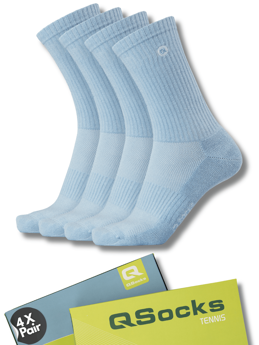 Gepolsterte Sportsocken 4X Paar