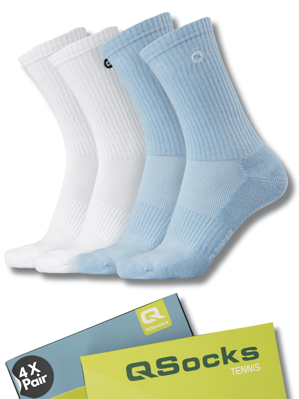 Gepolsterte Sportsocken 4X Paar