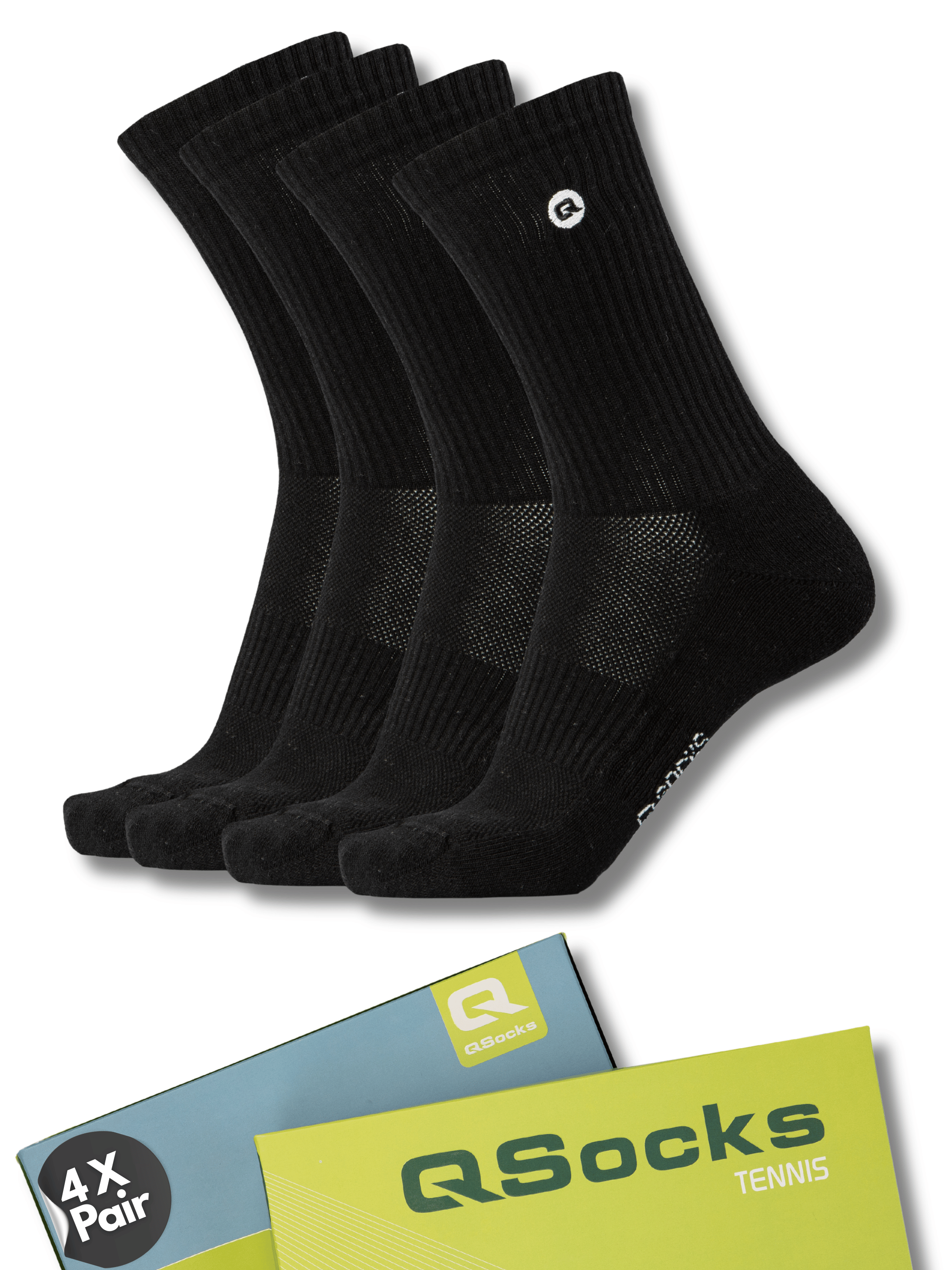Gepolsterte Sportsocken 4X Paar