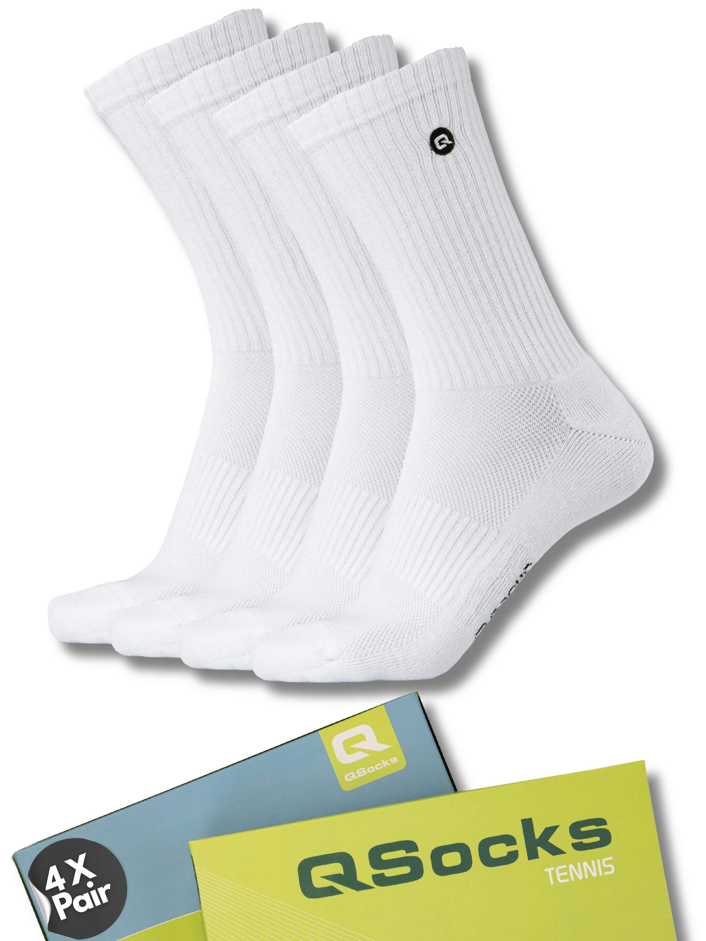 Gepolsterte Sportsocken 4X Paar